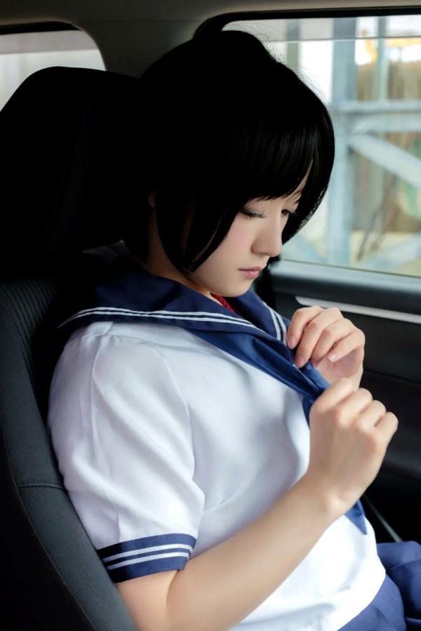    Fukami Akane 深見あかね - 极品竞技泳衣写真，清纯短发制服诱惑，极致美腿美臀精选集第89张图片