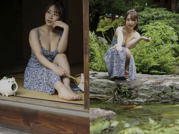    八乃つばさ - 緊張する夏，日式和风私房写真，榻榻米上的夏日诱惑，极致撩人第20张图片