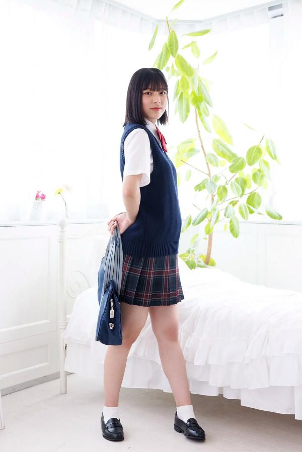    [Minisuka.tv] Eyu Hirayama 平山えゆ - 青春清纯JK制服诱惑，校园活力美少女私房照第4张图片