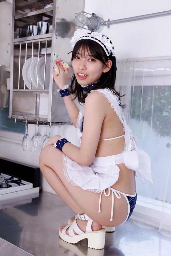    [Minisuka.tv] Akane Nishikawa 西川茜 - Secret Gallery Stage2，少女感十足的性感女仆装，精致制服诱惑尽显清纯与妩媚第7张图片