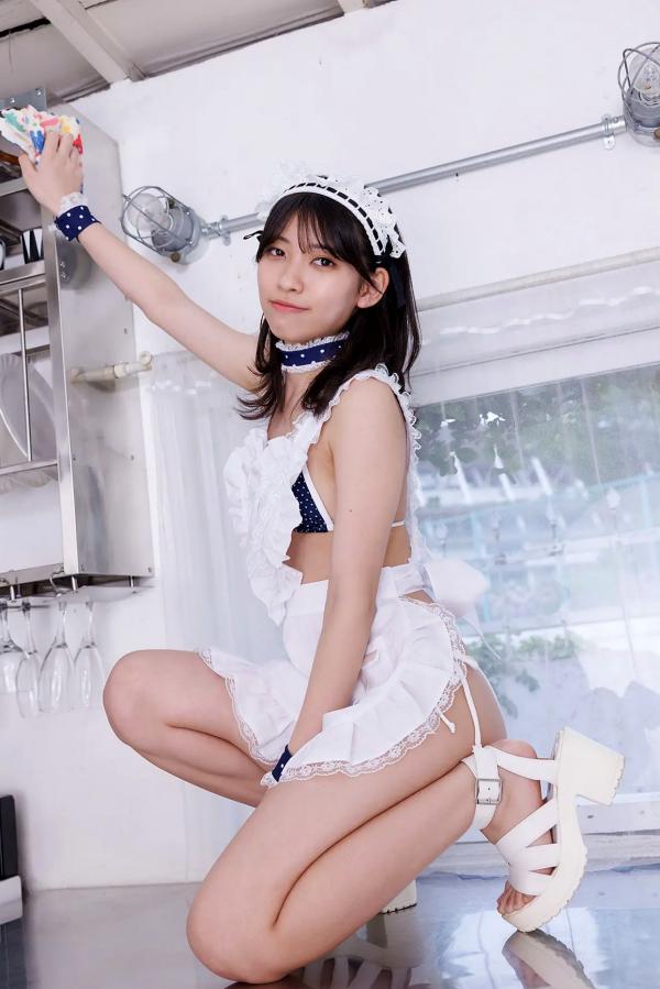    [Minisuka.tv] Akane Nishikawa 西川茜 - Secret Gallery Stage2，少女感十足的性感女仆装，精致制服诱惑尽显清纯与妩媚第9张图片