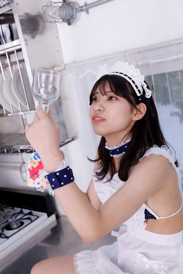    [Minisuka.tv] Akane Nishikawa 西川茜 - Secret Gallery Stage2，少女感十足的性感女仆装，精致制服诱惑尽显清纯与妩媚第14张图片