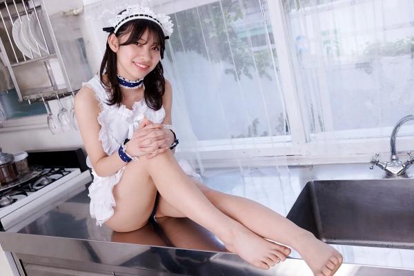    [Minisuka.tv] Akane Nishikawa 西川茜 - Secret Gallery Stage2，少女感十足的性感女仆装，精致制服诱惑尽显清纯与妩媚第16张图片