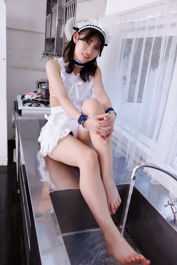    [Minisuka.tv] Akane Nishikawa 西川茜 - Secret Gallery Stage2，少女感十足的性感女仆装，精致制服诱惑尽显清纯与妩媚第28张图片