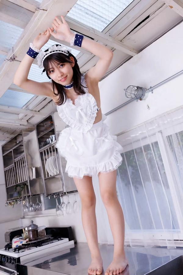    [Minisuka.tv] Akane Nishikawa 西川茜 - Secret Gallery Stage2，少女感十足的性感女仆装，精致制服诱惑尽显清纯与妩媚第32张图片