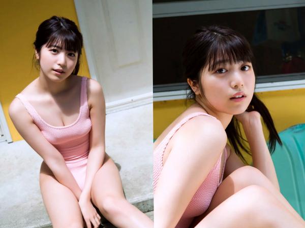    吉田桜 - 透明的夏，清新比基尼夏日户外写真，治愈系少女的曼妙时光第15张图片