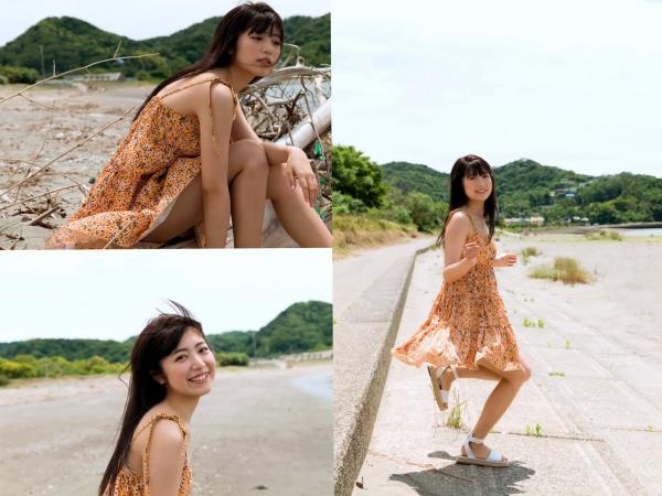    吉田桜 - 透明的夏，清新比基尼夏日户外写真，治愈系少女的曼妙时光第24张图片