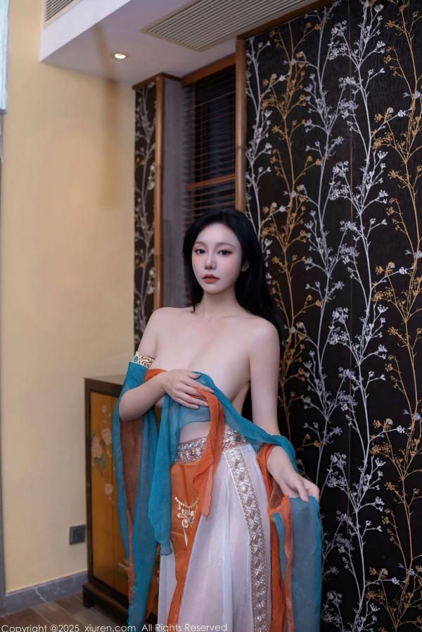    XiuRen秀人网-9757-安然anran-西域风情古装抹胸照，演绎国潮古典韵味，完美身材尽显东方仙气女神范第55张图片
