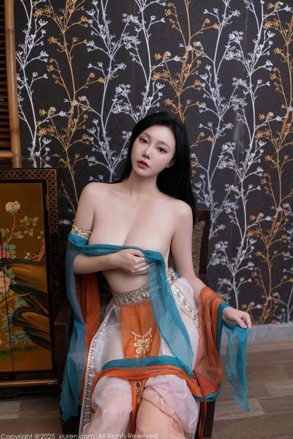    XiuRen秀人网-9757-安然anran-西域风情古装抹胸照，演绎国潮古典韵味，完美身材尽显东方仙气女神范第59张图片