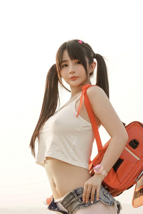 桜井宁宁 樱井宁宁  桜井宁宁-054-宁宝的小红包，户外清新私房与猫娘COS角色扮演，诠释性感双重诱惑第15张图片