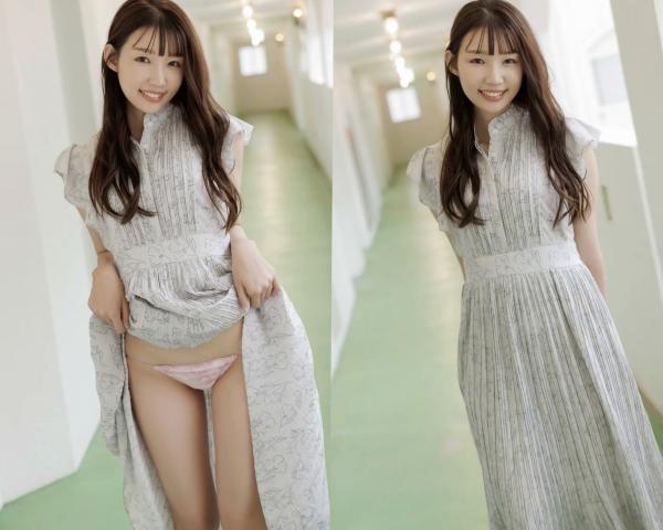    Ayu Hazaki 波崎天結清纯诱惑写真：室外比基尼草地风光与室内性感私房魅力大赏第10张图片