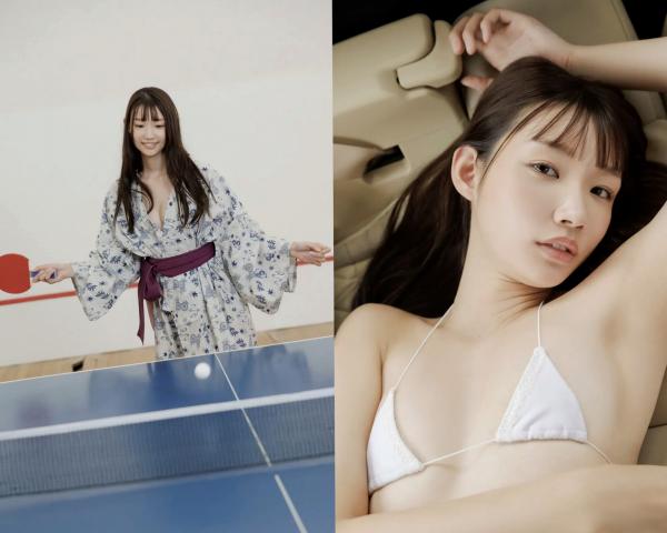    Ayu Hazaki 波崎天結清纯诱惑写真：室外比基尼草地风光与室内性感私房魅力大赏第36张图片