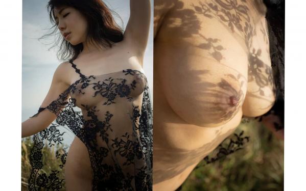    永岡怜子「花一華」未公开100张超完全版：日系温泉私房大尺度写真，湿身透视与极致诱惑尽显绝美身姿第5张图片