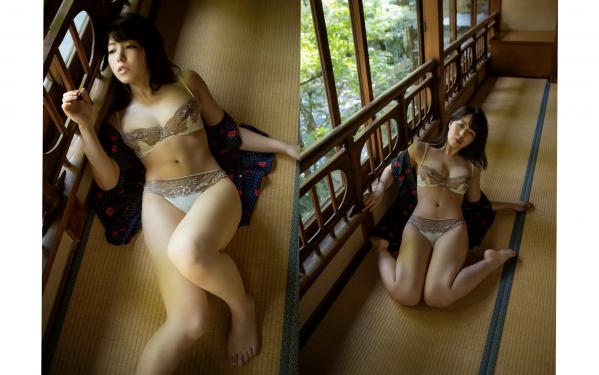    永岡怜子「花一華」未公开100张超完全版：日系温泉私房大尺度写真，湿身透视与极致诱惑尽显绝美身姿第13张图片