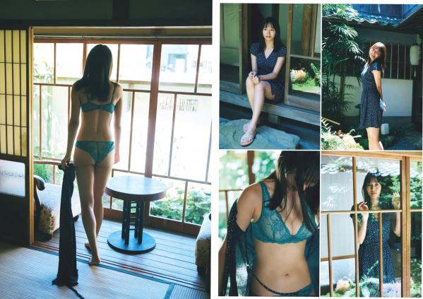    [Weekly Playboy] 2024 No.29 志田音々等校园制服诱惑与海边湿身泳装私房写真，清纯女神治愈系视觉盛宴第3张图片