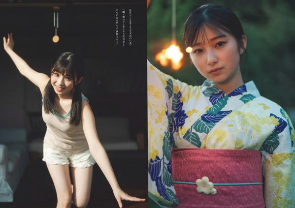    [Weekly Playboy] 2024 No.29 志田音々等校园制服诱惑与海边湿身泳装私房写真，清纯女神治愈系视觉盛宴第13张图片