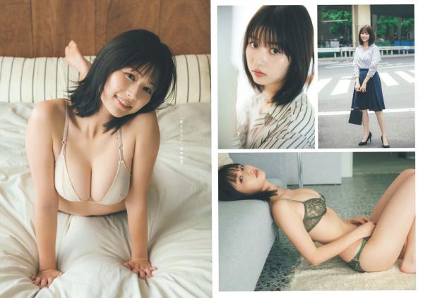    [Weekly Playboy] 2024 No.29 志田音々等校园制服诱惑与海边湿身泳装私房写真，清纯女神治愈系视觉盛宴第14张图片