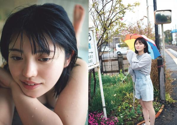    [Weekly Playboy] 2024 No.29 志田音々等校园制服诱惑与海边湿身泳装私房写真，清纯女神治愈系视觉盛宴第19张图片