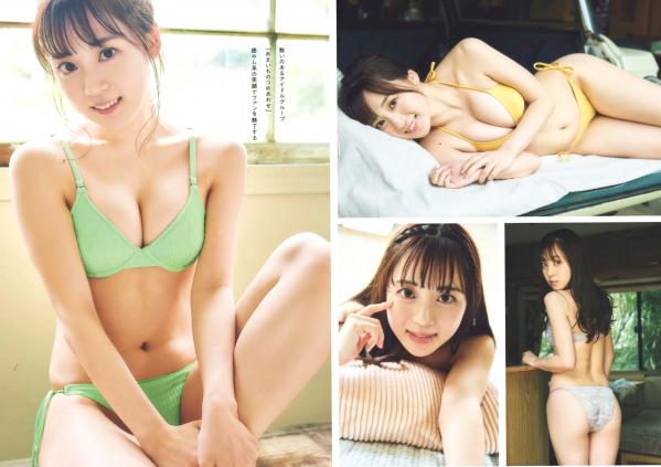    [Weekly Playboy] 2024 No.29 志田音々等校园制服诱惑与海边湿身泳装私房写真，清纯女神治愈系视觉盛宴第27张图片