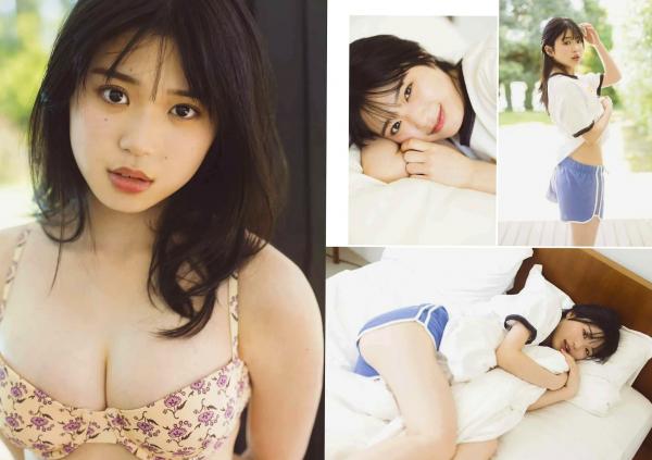    [Young Gangan] 2024年第14期 佐々木ほのか 矢野ななか 日本清纯美少女泳装写真 治愈系元气女神特辑第12张图片