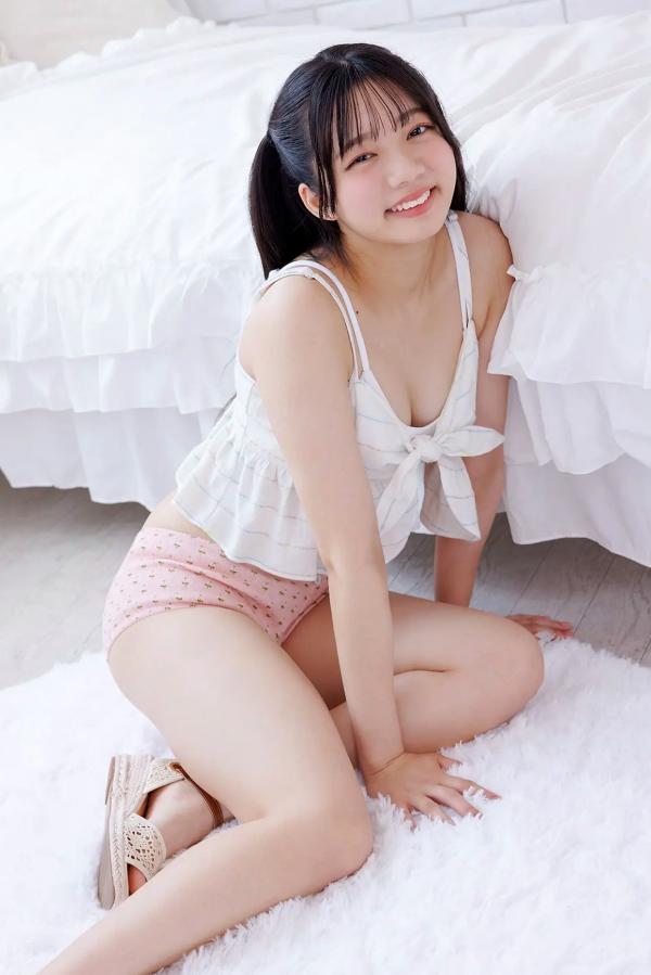    [Minisuka.tv] Hinano Yuki 優木ひなの - 治愈系少女清纯居家私房照，明亮卧室下的甜美俏皮写真第34张图片