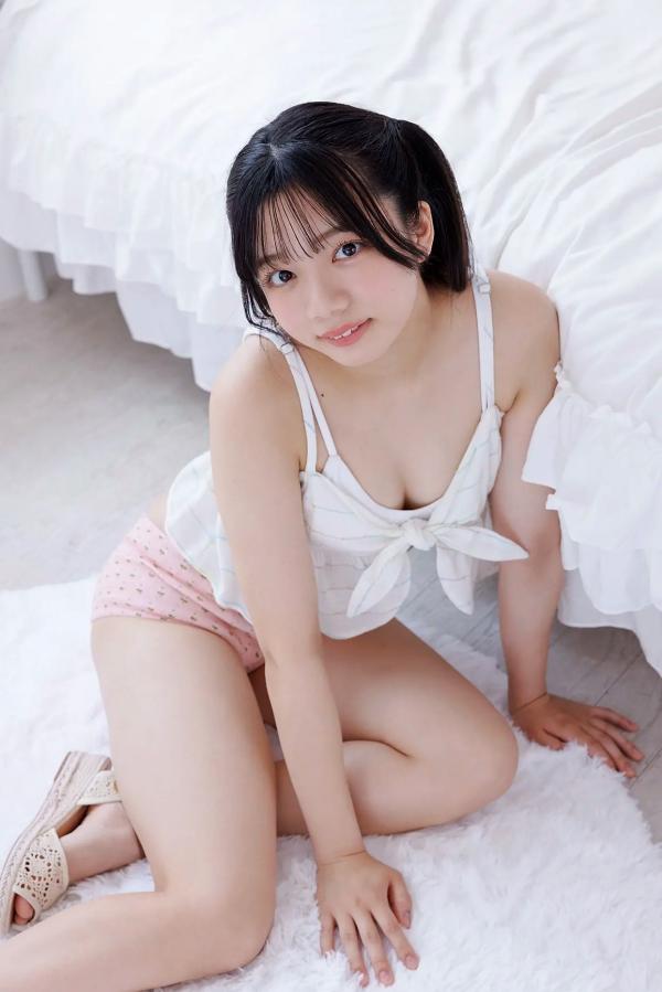    [Minisuka.tv] Hinano Yuki 優木ひなの - 治愈系少女清纯居家私房照，明亮卧室下的甜美俏皮写真第40张图片