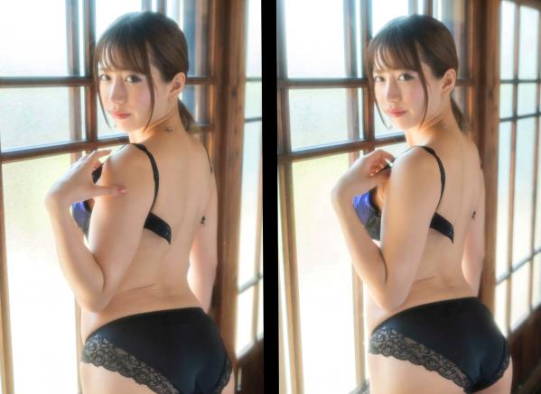    桜りん日式榻榻米私房写真，性感蓝色蕾丝内衣诱惑，纯欲甜美笑容气质女神第42张图片