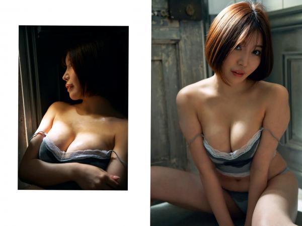    古河由衣 - 魅せられて... 日式私房写真，极致性感蕾丝内衣与金色比基尼，演绎冷艳与清新交织的诱惑大片第19张图片
