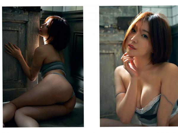    古河由衣 - 魅せられて... 日式私房写真，极致性感蕾丝内衣与金色比基尼，演绎冷艳与清新交织的诱惑大片第20张图片