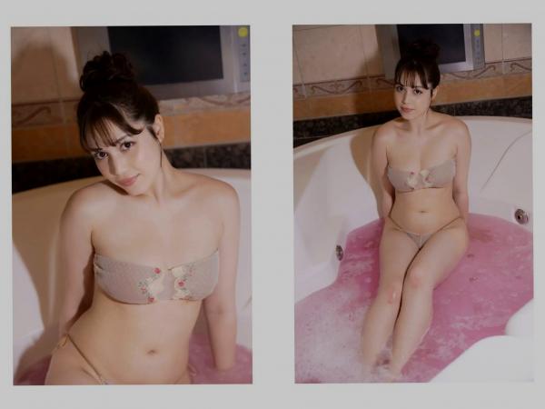    ミッシェル愛美 - 優美に魅せられて：混血美女精致蕾丝内衣浴室私房写真，极致湿身诱惑第4张图片