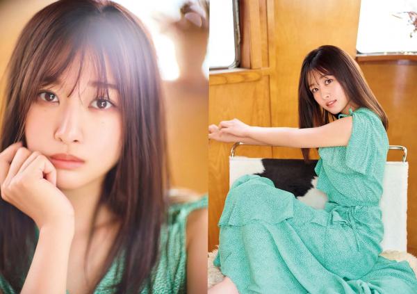    [Weekly Big Comic Spirits] 2024 No.32 原田葵、宫川委子：夏日清新户外写真，元气美少女，治愈系甜美笑容与简约生活照第6张图片