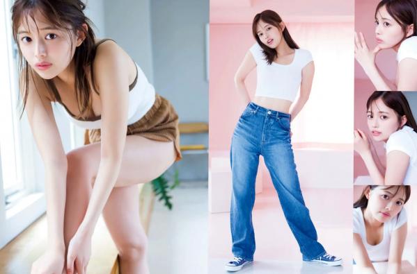    [FRIDAY] 日本女神周刊写真：志田音々等多位人气偶像 居家内衣风格 极致性感曲线美第14张图片