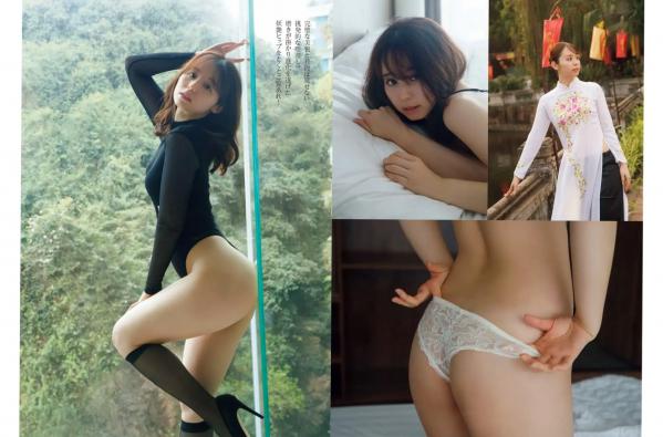    [FRIDAY] 日本女神周刊写真：志田音々等多位人气偶像 居家内衣风格 极致性感曲线美第22张图片