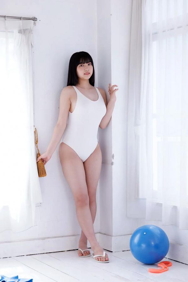    [Minisuka.tv] Maaya Obana 小花真彩 - Secret Gallery Stage2 Set 3.01 唯美私房写真，清纯童颜演绎纯白连体泳衣的魅力，极致甜美治愈系，室内简约风格大赏第10张图片