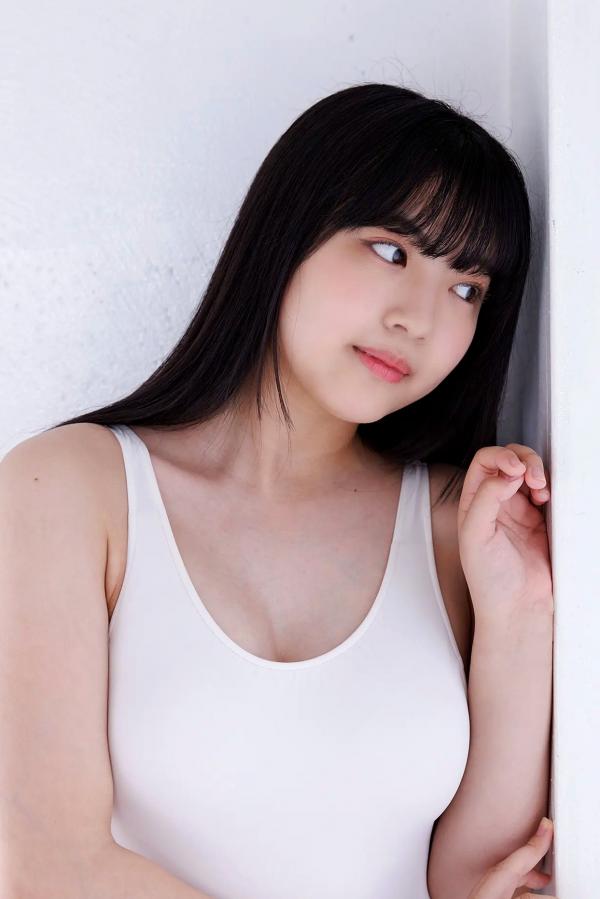    [Minisuka.tv] Maaya Obana 小花真彩 - Secret Gallery Stage2 Set 3.01 唯美私房写真，清纯童颜演绎纯白连体泳衣的魅力，极致甜美治愈系，室内简约风格大赏第18张图片