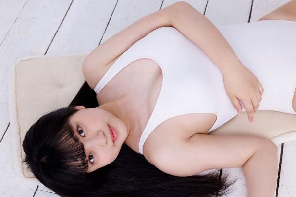    [Minisuka.tv] Maaya Obana 小花真彩 - Secret Gallery Stage2 Set 3.01 唯美私房写真，清纯童颜演绎纯白连体泳衣的魅力，极致甜美治愈系，室内简约风格大赏第48张图片