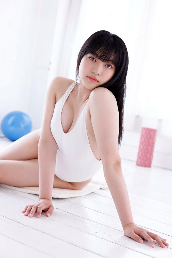    [Minisuka.tv] Maaya Obana 小花真彩 - Secret Gallery Stage2 Set 3.01 唯美私房写真，清纯童颜演绎纯白连体泳衣的魅力，极致甜美治愈系，室内简约风格大赏第56张图片