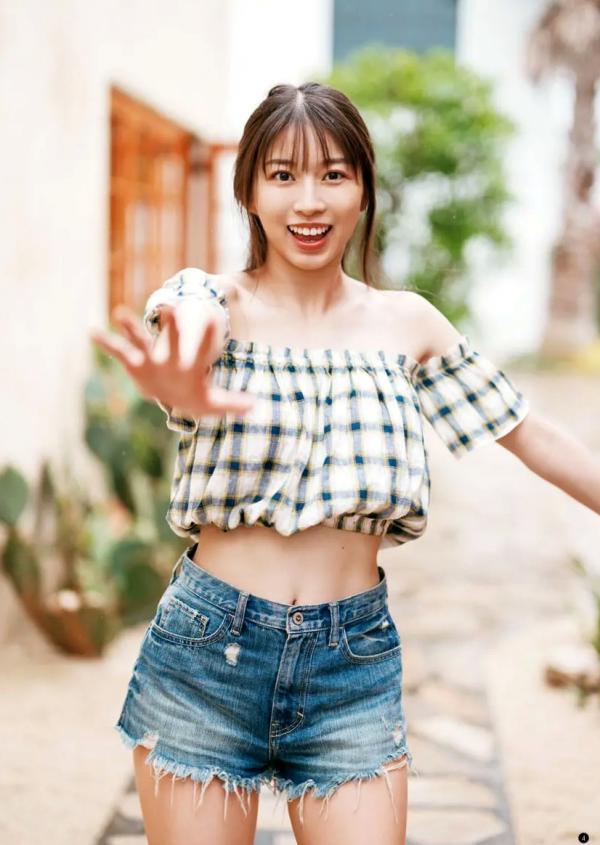    [别册Young Champion] 2024.08 牧野真莉爱 南美羽香 夏日泳装写真 比基尼 清新气质美少女大片第4张图片