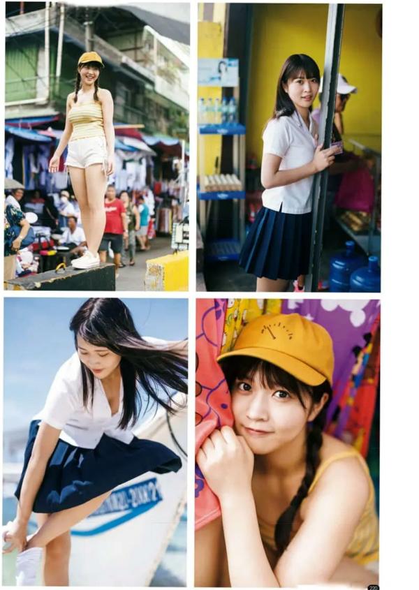    [别册Young Champion] 2024.08 牧野真莉爱 南美羽香 夏日泳装写真 比基尼 清新气质美少女大片第10张图片