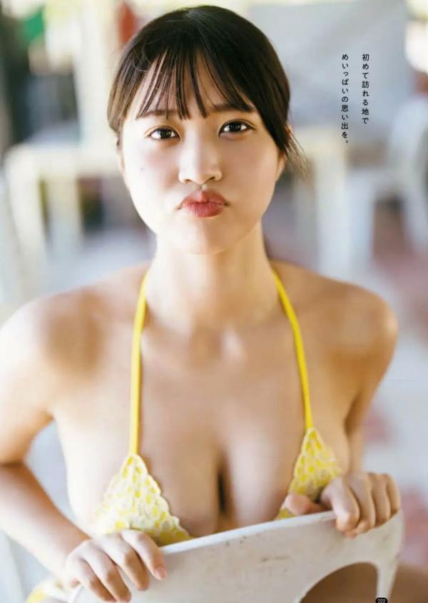    [别册Young Champion] 2024.08 牧野真莉爱 南美羽香 夏日泳装写真 比基尼 清新气质美少女大片第12张图片