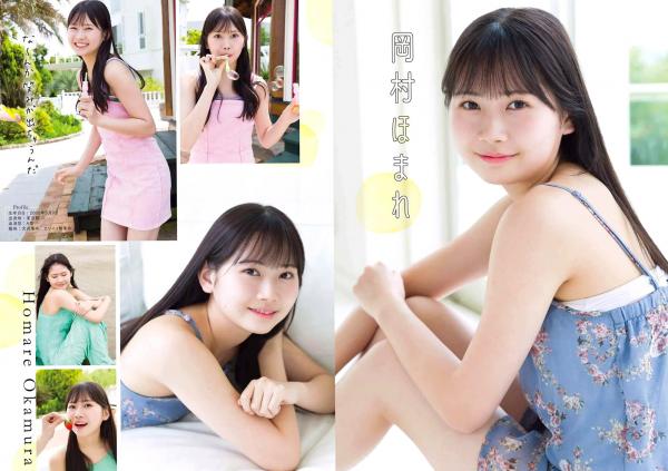    [Young Gangan] 2024 No.15 北川莉央 山﨑愛生 岡村ほまれ 井手美希：偶像女团成员夏日泳装与清新度假风青春写真第6张图片