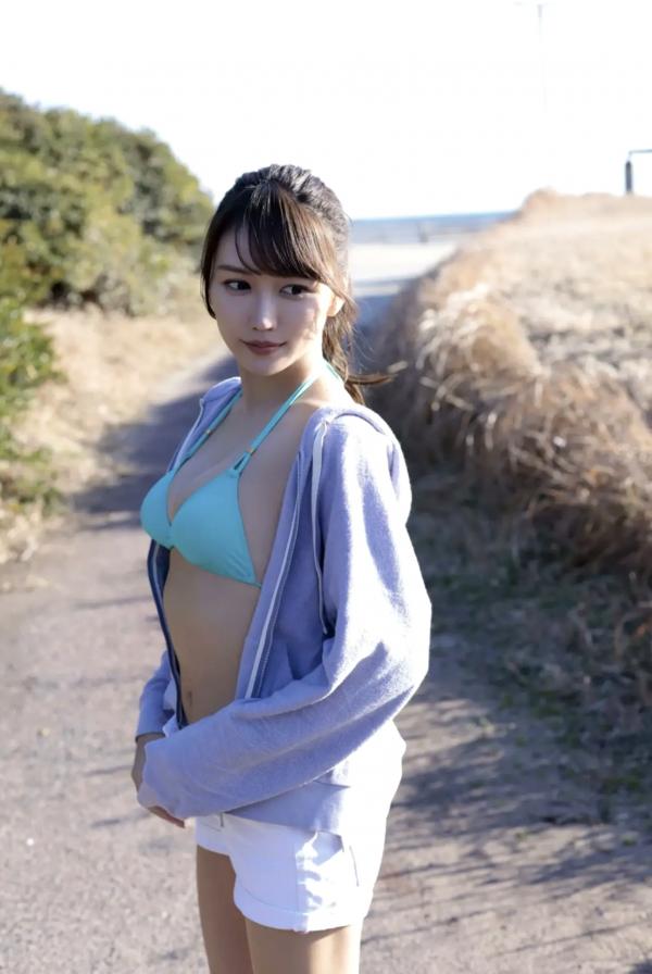    橘和奈 - ヴァージン?フライト vol.3 海滩比基尼户外旅拍与室内甜美私房写真第57张图片