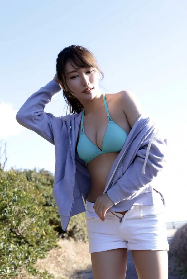    橘和奈 - ヴァージン?フライト vol.3 海滩比基尼户外旅拍与室内甜美私房写真第59张图片