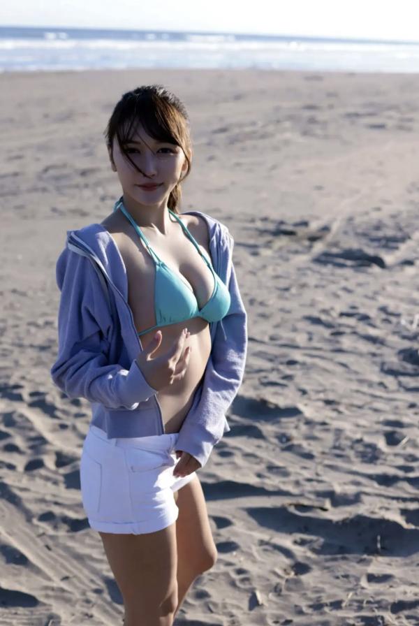    橘和奈 - ヴァージン?フライト vol.3 海滩比基尼户外旅拍与室内甜美私房写真第73张图片
