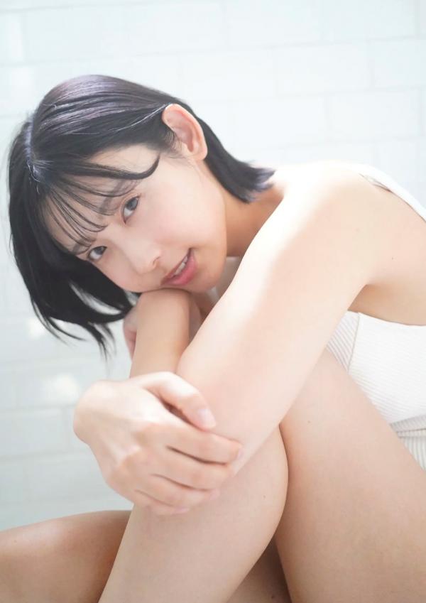    水湊みお - 君の心を撮りたいんだPart.2：清纯短发女神居家私房写真，清新治愈系极致甜美诱惑第44张图片