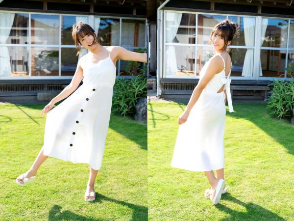    桜りん(樱林) - RIN MODE 花ひらく：日系清纯童颜写真，浴室湿身泳装与清新白裙，治愈系极品诱惑第7张图片