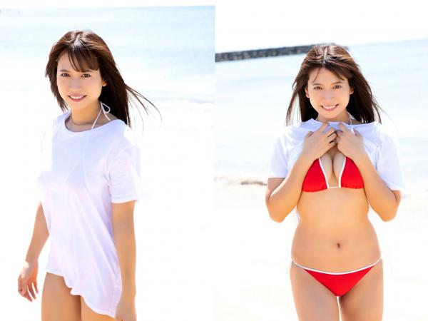    桜りん(樱林) - RIN MODE 花ひらく：日系清纯童颜写真，浴室湿身泳装与清新白裙，治愈系极品诱惑第15张图片