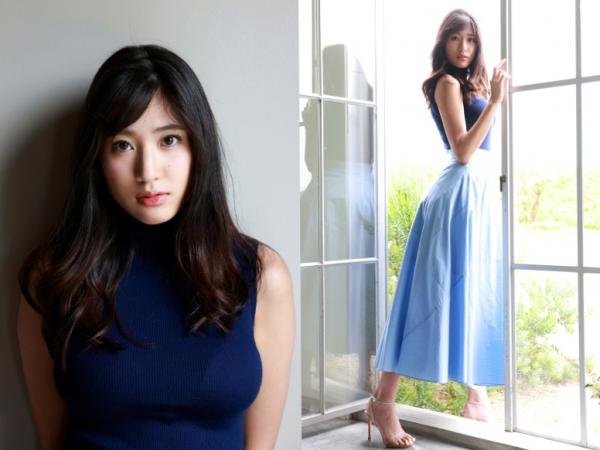    冈本杷奈私摄影：室内丝滑吊带诱惑与海边清新碎花长裙写真第8张图片