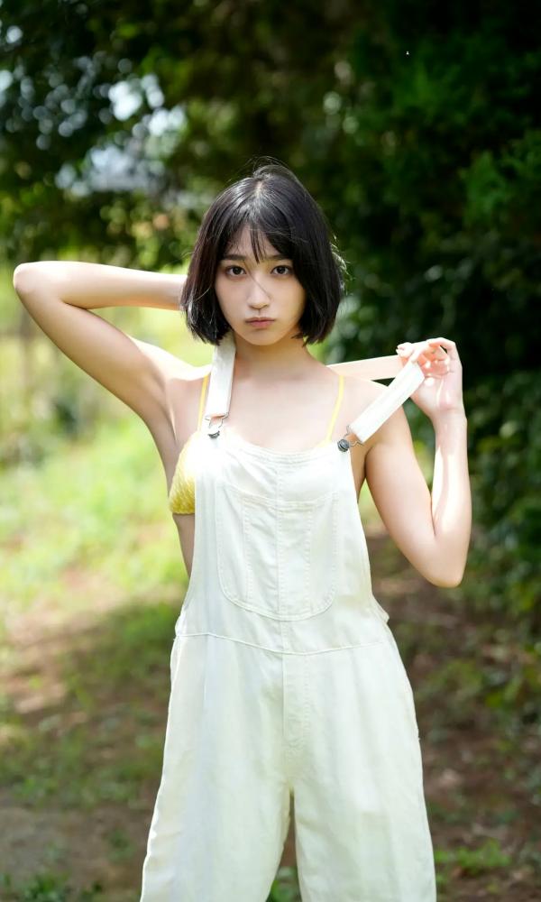    【清纯私房】Akira Mizuno 水野瞳 - Dazzling めくるめく，海边比基尼户外写真，治愈系短发女神，极致清新诱惑第2张图片