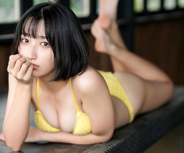    【清纯私房】Akira Mizuno 水野瞳 - Dazzling めくるめく，海边比基尼户外写真，治愈系短发女神，极致清新诱惑第15张图片